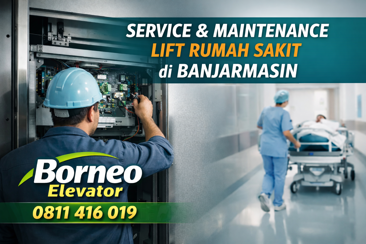 Service Lift Rumah Sakit di Ampah Kalteng