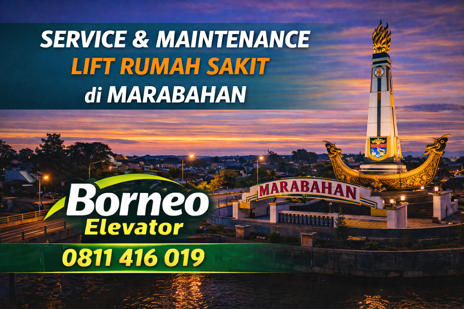 Layanan Service Lift Rumah Sakit Marabahan