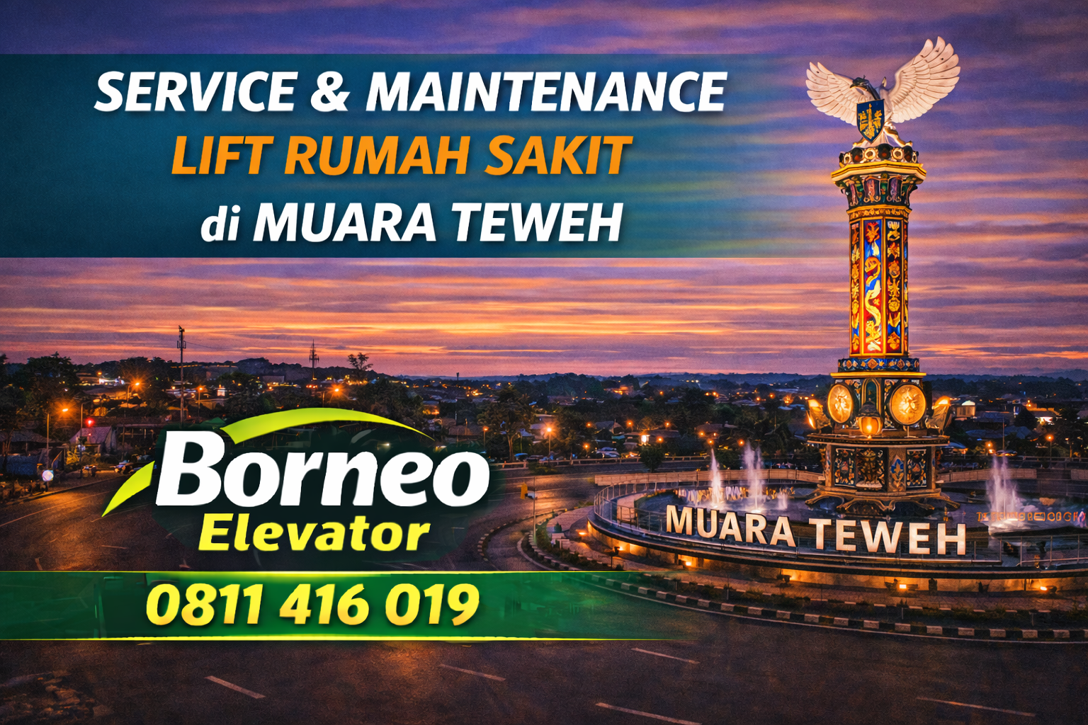 Teknisi Lift di Muara Teweh Kalteng