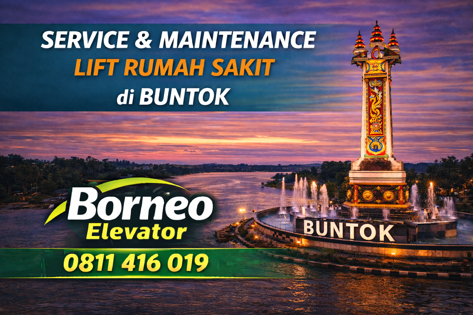 Maintenance Lift Rumah sakit Buntok