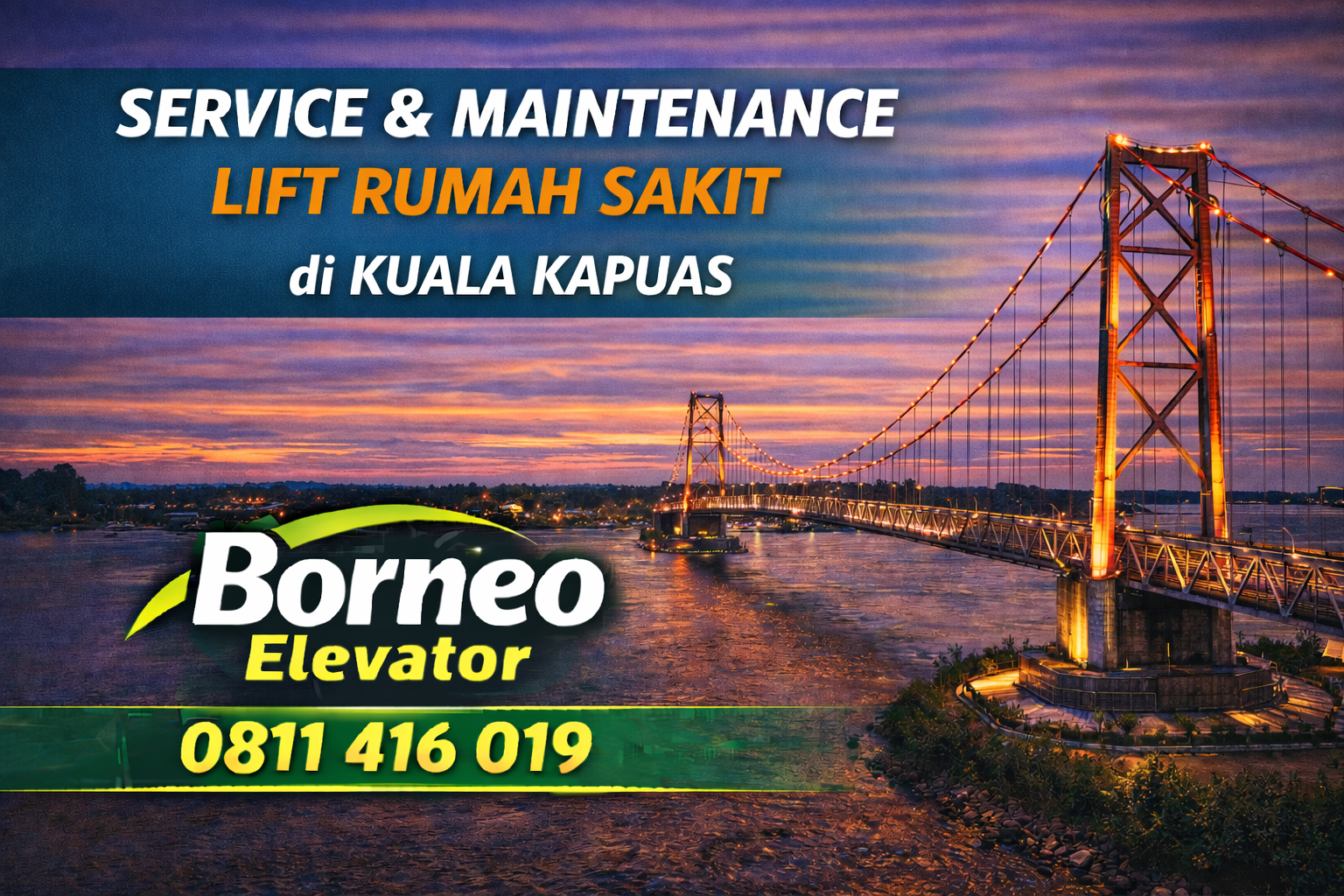 Jasa Service Lift Rumah Sakit di Kuala Kapuas